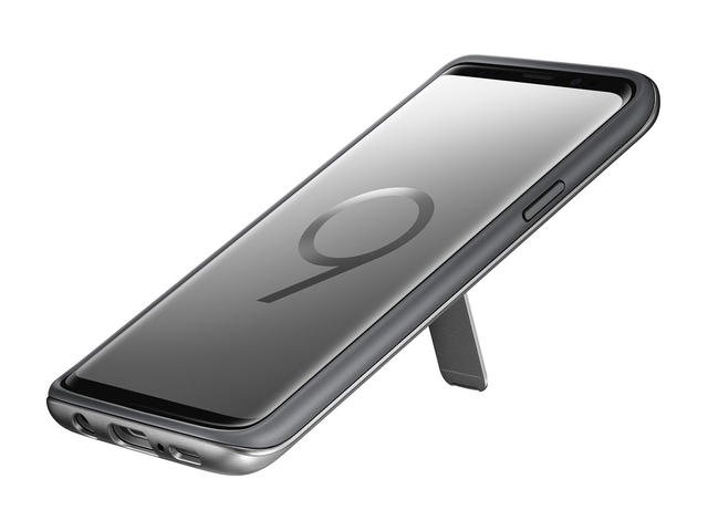 Калъфи Samsung Galaxy S9 Protective Standing Cover, в сребристо