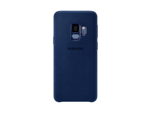 Калъфи Samsung Galaxy S9 Alcantara Cover, в синьо