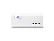 Външни батерии ADATA P12500D 12500mAh, в бяло