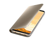 Калъфи Samsung Galaxy S8 Clear View Standing Cover Gold