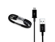Кабели и Адаптери Samsung USB DataCable черен  цвят