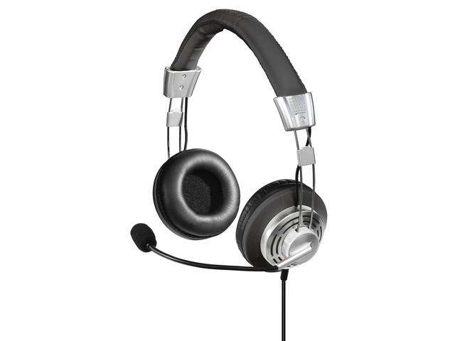 Слушалки Hama "Style" , в черно-сребристо