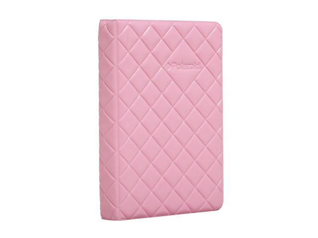 Джаджи Polaroid Large Plaid Design Album Pink 3x4"