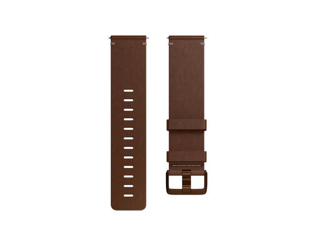Каишки Fitbit Versa Accessory Band Leather Cognac - Large