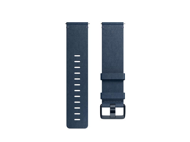 Каишки Fitbit Versa Accessory Band Leather Midnight Blue - Large