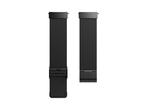 Каишки Fitbit Versa Accessory Band Metal Mesh Black Stainless Steel