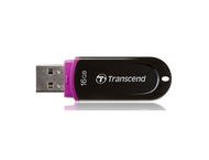 USB памети 16GB Transcend JetFlash 300, в черно и лилаво