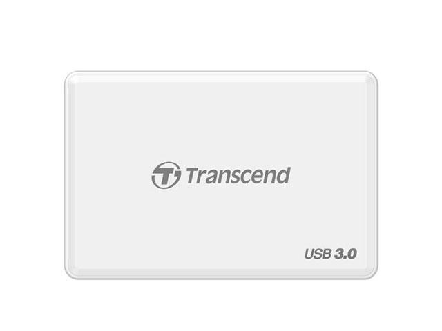 Джаджи Transcend USB 3.0 All-in-1 Multi Card Reader White