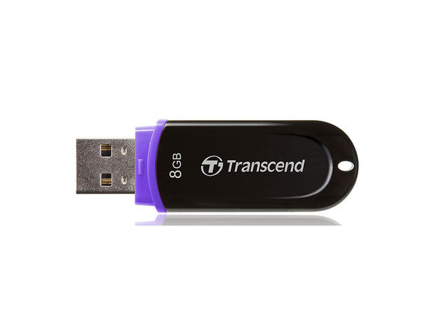 USB памети 8GB Transcend JetFlash 300, в лилаво