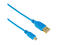 Кабели и Адаптери Hama "Flexi-Slim" Micro USB, в синьо