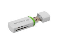 Джаджи Transcend RDP5 Card Reader, в бяло