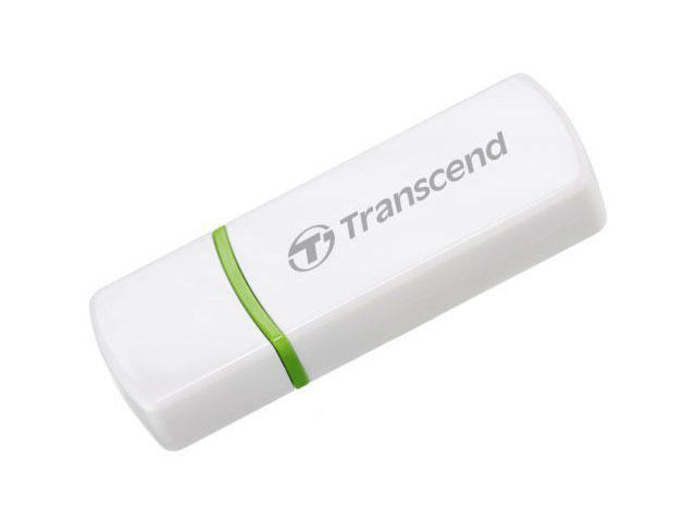 Джаджи Transcend RDP5 Card Reader, в бяло
