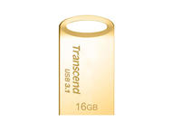USB памети 16GB Transcend JetFlash 710, USB 3.1, в златисто