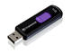 USB памети 32GB Transcend JetFlash 500, черно с лилаво