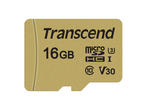 Карти памет Transcend 500S 16GB microSDHC
