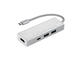 Джаджи Hama USB-3.1 Type-C Hub 1:3 "Aluminium"