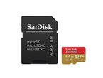 Карти памет 64GB microSD SanDisk Extreme Class 10 + RescuePRO Deluxe