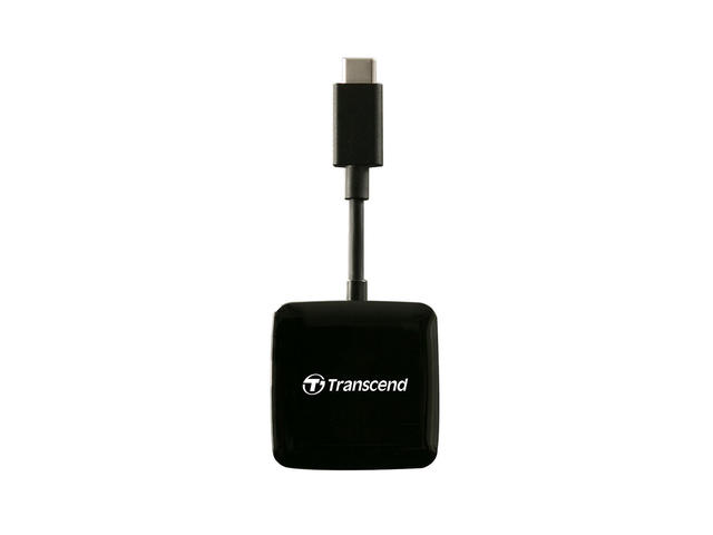 Джаджи Transcend RDC2 Smart Reader OTG, в черно