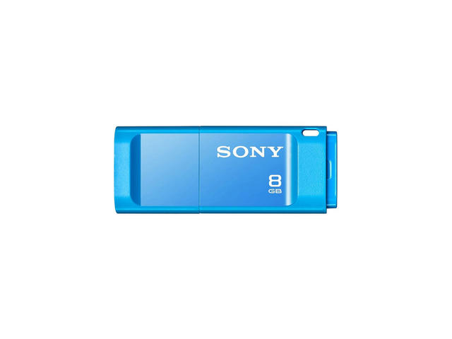 USB памети 8GB Sony Micro Vault Click, в синьо