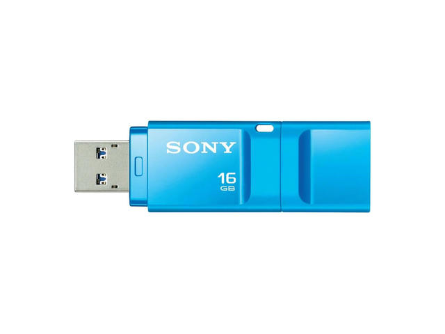USB памети 16GB Sony Micro Vault Click, в синьо