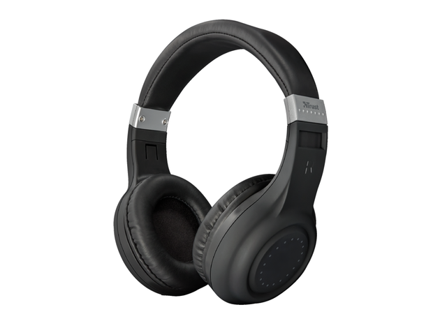 Слушалки TRUST Dura Bluetooth, черни