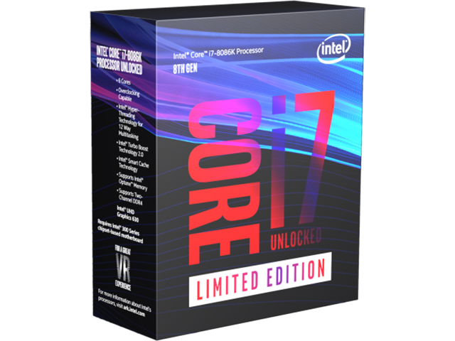 Процесори Intel Core i7-8086K