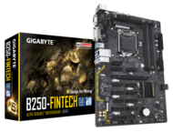 Дънни платки GIGABYTE GA-B250-FinTech