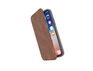 Калъфи Speck iPhone X Presidio Folio Leather - Saddle Brown/Light Graphite Grey