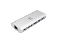 Джаджи XtremeMac TYPE-C HUB PLUS - HDMI + 2 USB-A + SD CARD + USB-C + ETHERNET