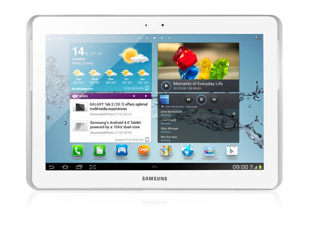 Таблети Samsung Galaxy Tab 2 P5100 3G 32GB, бял цвят