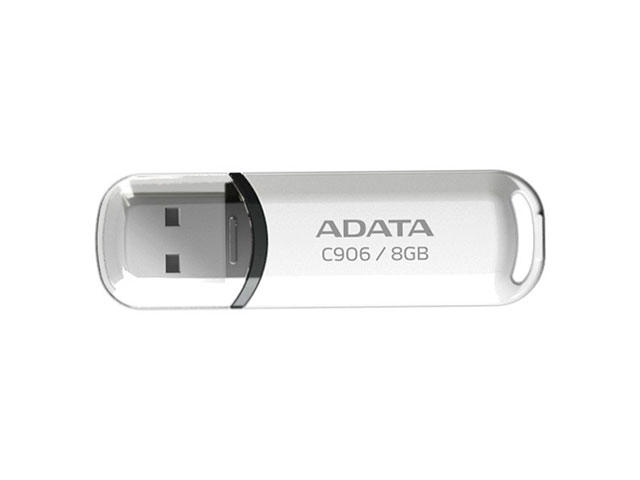 USB памети 8GB ADATA C906, в бяло