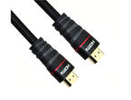 Кабели и Адаптери VCom кабел HDMI M / M Ultra HD 4k2k Gold Nylon braided - CG526-B-1.8m
