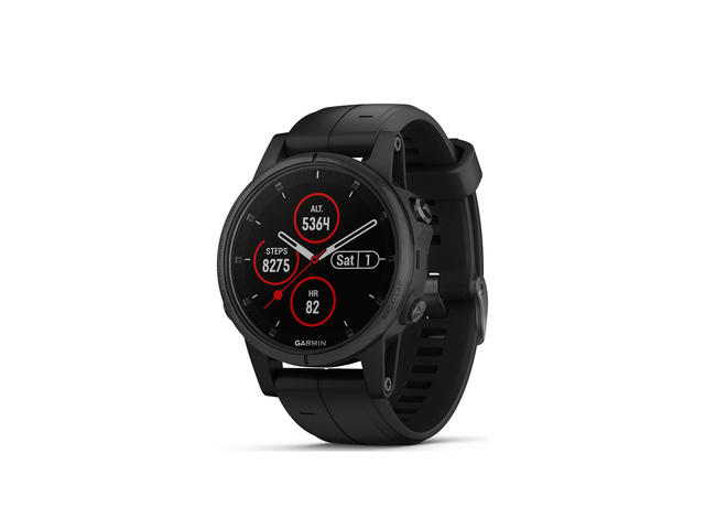 Смарт часовници Garmin fenix 5S Plus Sapphire Black