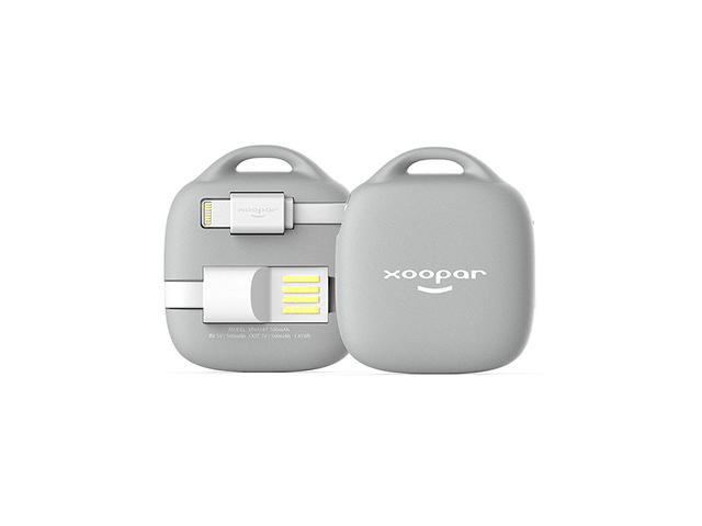 Външни батерии Xoopar Hug Booster 500 mAh, в сиво