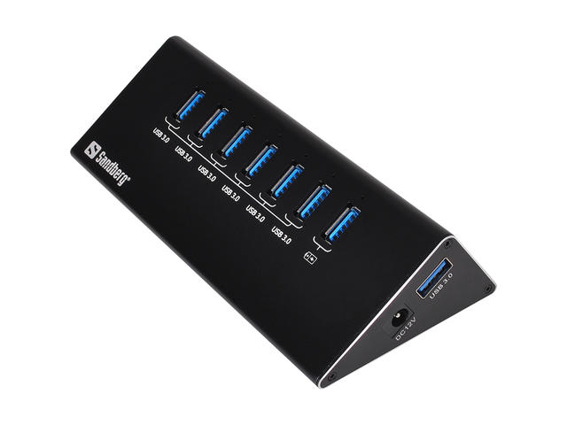 Кабели и Адаптери Sandberg USB 3.0 Hub 6+1 ports