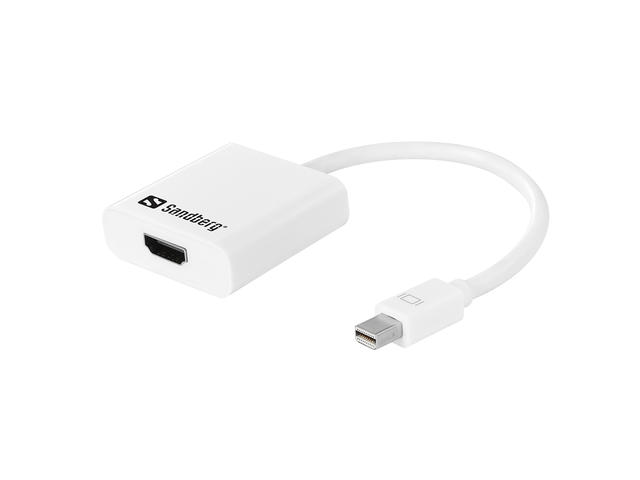 Кабели и Адаптери Sandberg Adapter Mini DisplayPort>HDMI