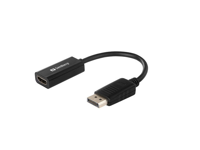 Кабели и Адаптери Sandberg Adapter DisplayPort>HDMI