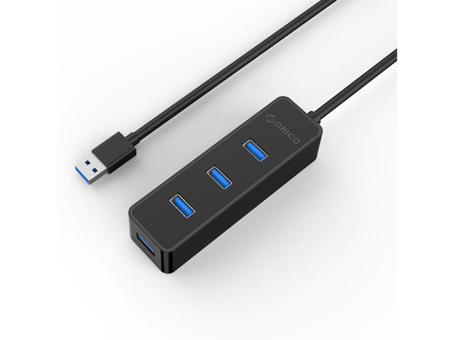 Кабели и Адаптери Orico хъб USB3.0 HUB 4 port - W5PH4-U3-