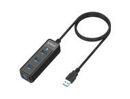 Кабели и Адаптери Orico хъб USB3.0 HUB 4 port - W5PH4-3S-