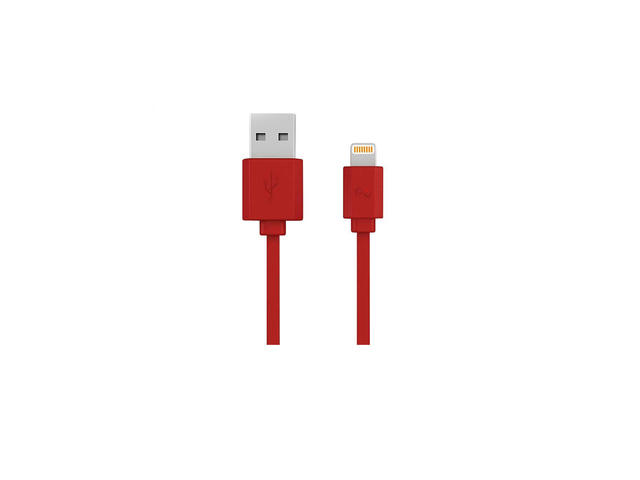 Кабели и Адаптери iWalk Lightning to USB cable, red