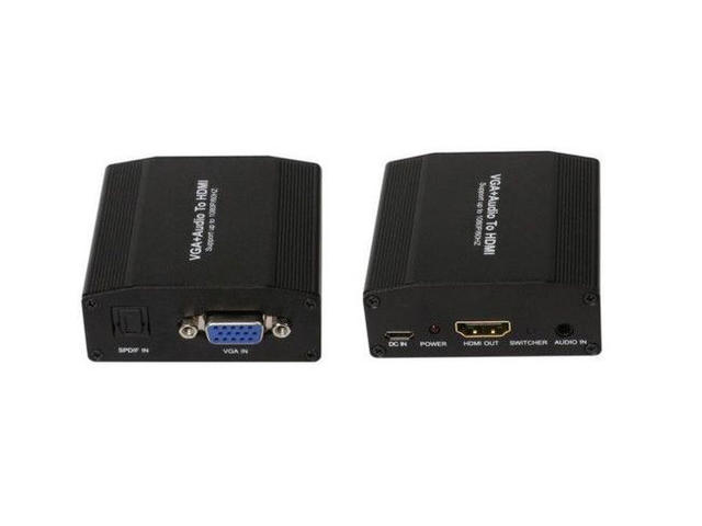 Кабели и Адаптери Конвертор Estillo HDMI към VGA+SPDIF и R/L аудио