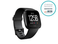 Смарт часовници Fitbit Versa - Black Aluminium