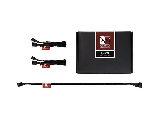 Джаджи Noctua Extension cables 3 x 4pin PWM 30cm - NA-SEC1_OLD