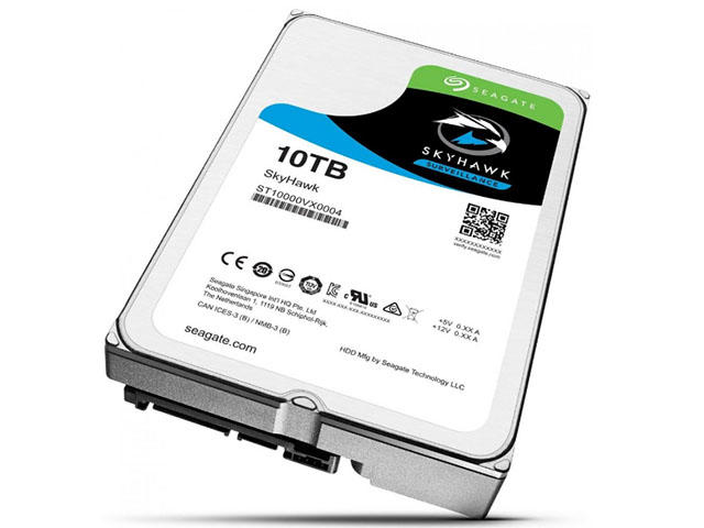 Твърди дискове 10TB 7200 rpm Seagate SkyHawk 