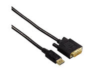 Кабели и Адаптери Кабел HAMA 54593, DisplayPort - DVI
