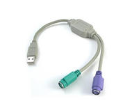 Кабели и Адаптери Адаптер Estillo USB-A към 2x PS/2