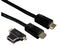 Кабели и Адаптери Кабел Hama 122227 HDMI - HDMI + HDMI адаптер