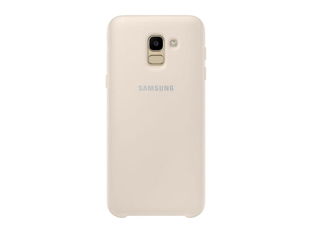 Калъфи Samsung J6 Dual Layer Cover, златисто