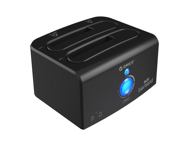 Докинг станции Orico HDD/SSD Dock - 2 BAY Clone eSATA/USB3.0