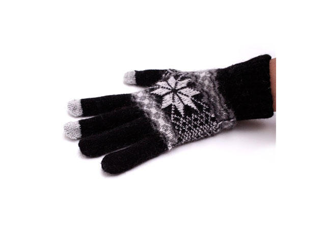 Аксесоари за таблети Ръкавици за капацитивни дисплеи черни